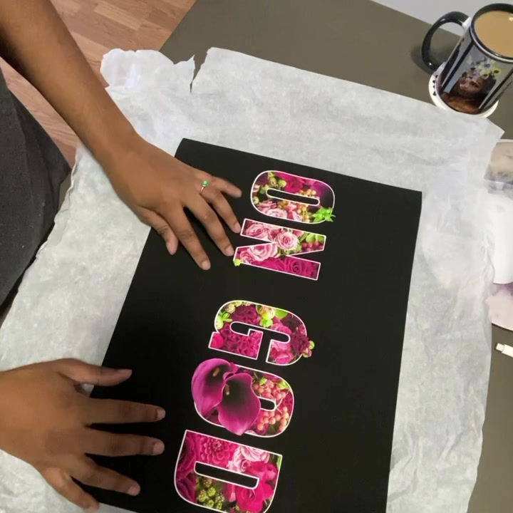 Thumbnail: "On God" Matte Print.