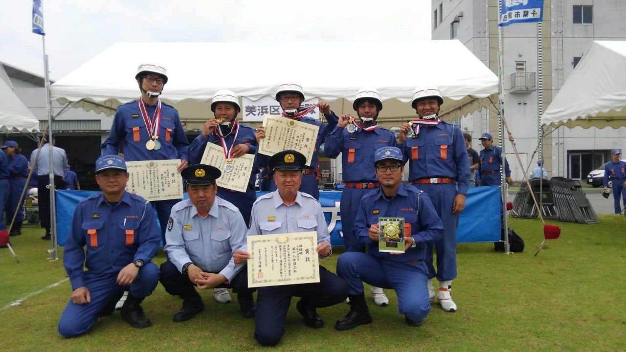 千葉市消防団操法大会　準優勝_190609_0029
