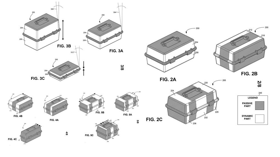 Drawing from the Patent Application NO. 268957 (IL)