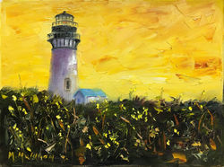 Golden Glow at Yaquina