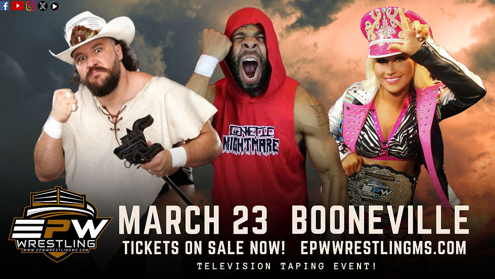 EPW Wrestling | NWA's AJ Cazana is Riding into EPW!