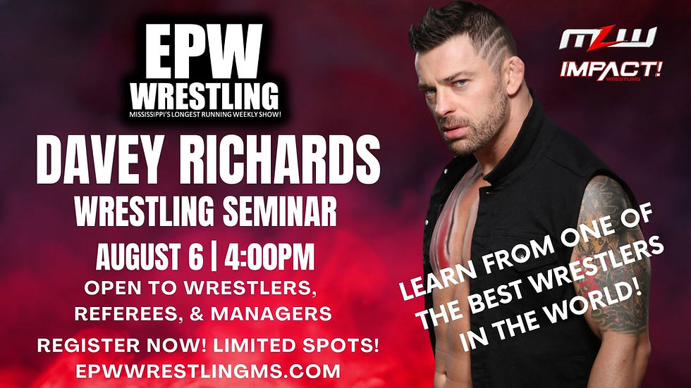 EPW Wrestling | Davey Richards Seminar