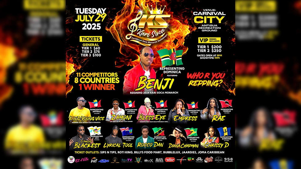 KariSoca Caribbean Soca Monarch 2025