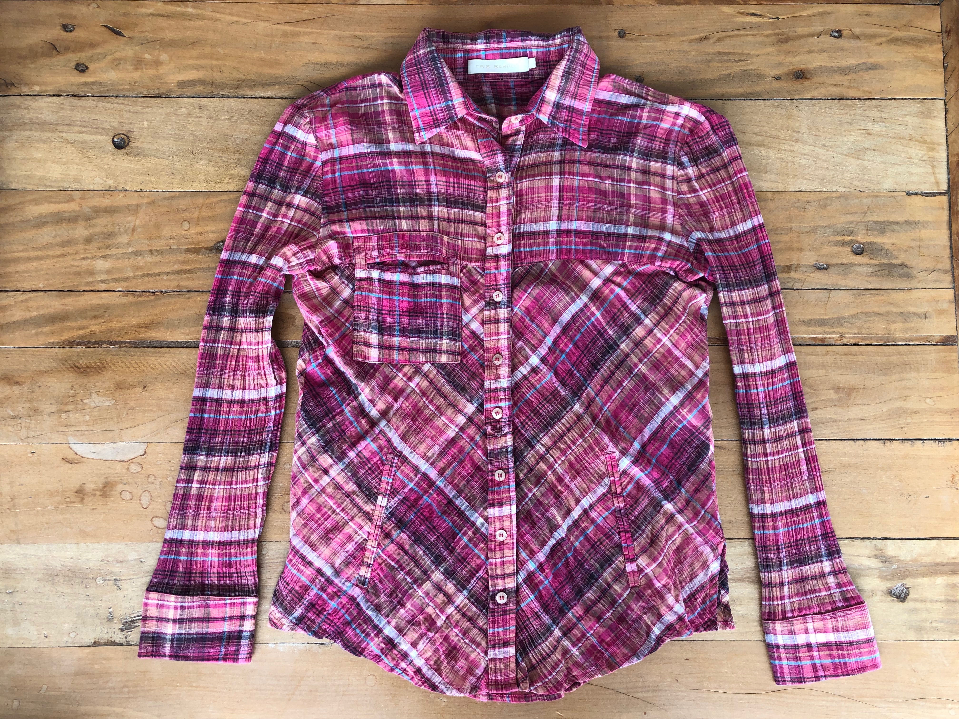 Camisa Xadrez Cris Barros