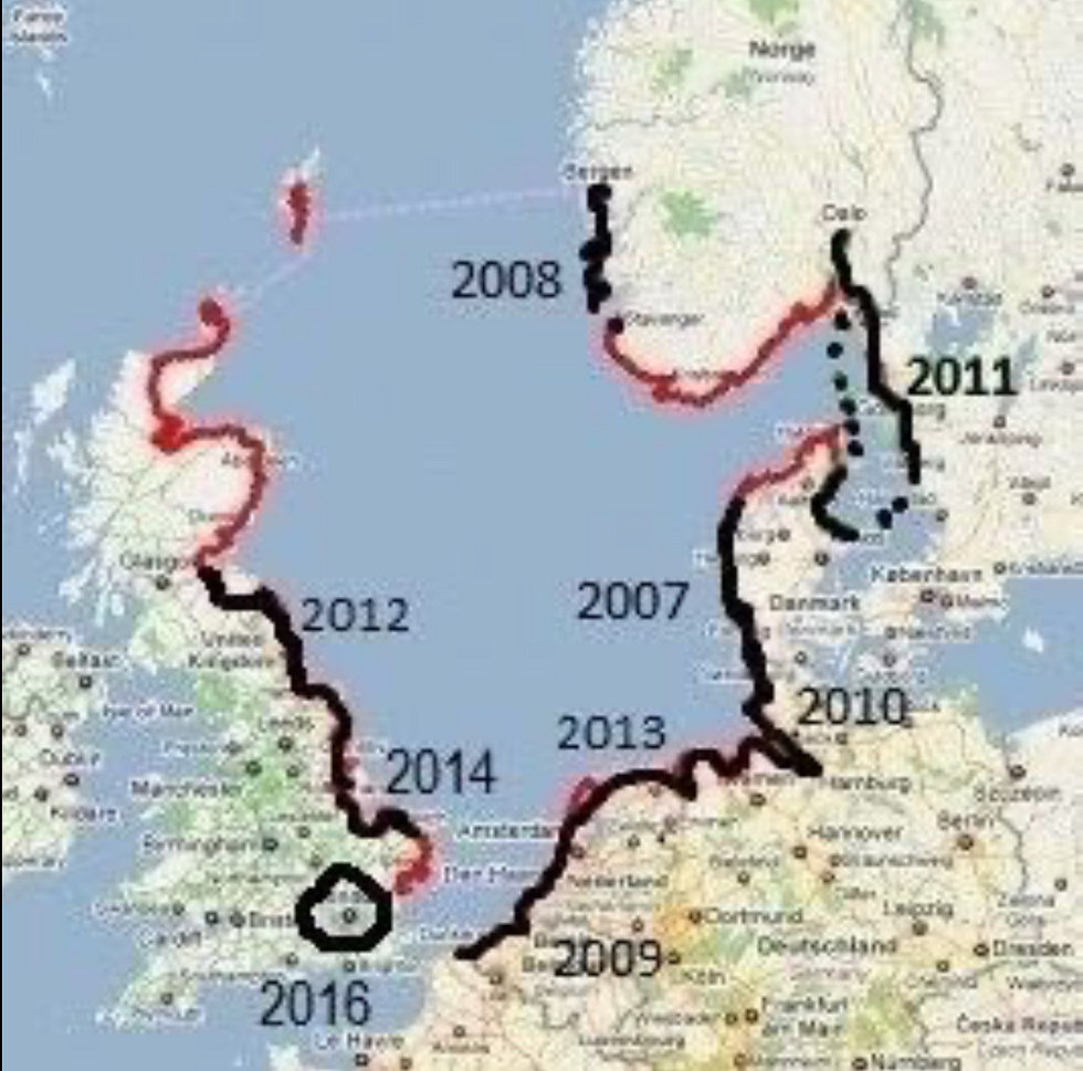 Discovering the North Sea Cycle Route (EV1)