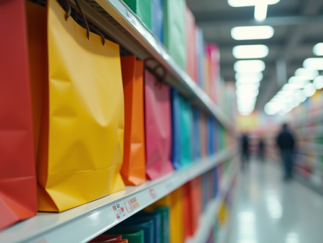 Shopping shelves
