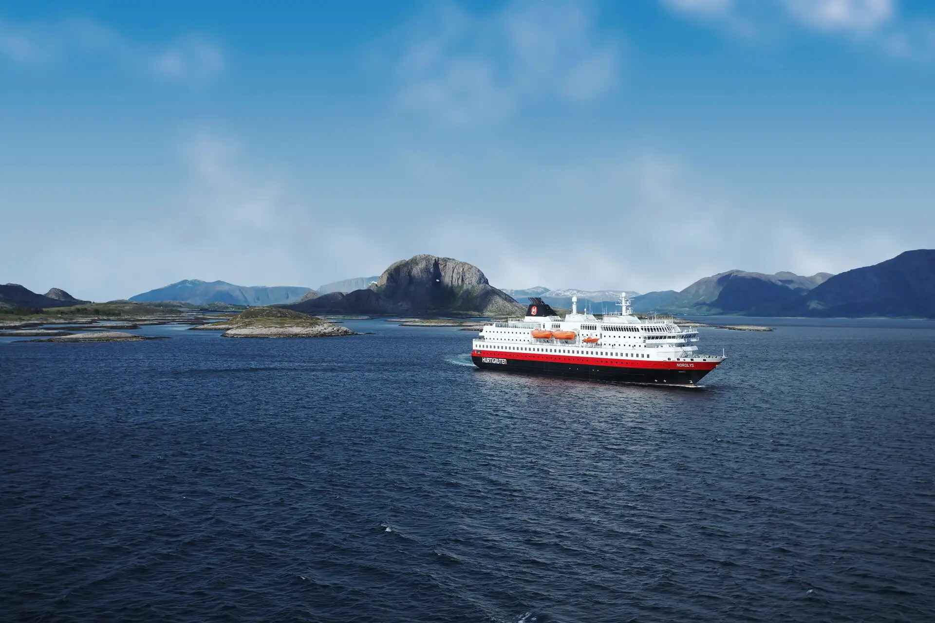 Hurtigruten Ship