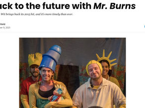 Back to the future with Mr. Burns