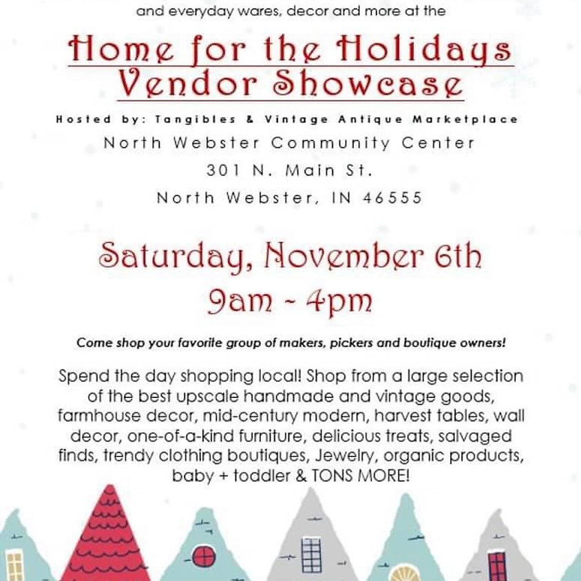 Home for the Holidays Vendor Showcase