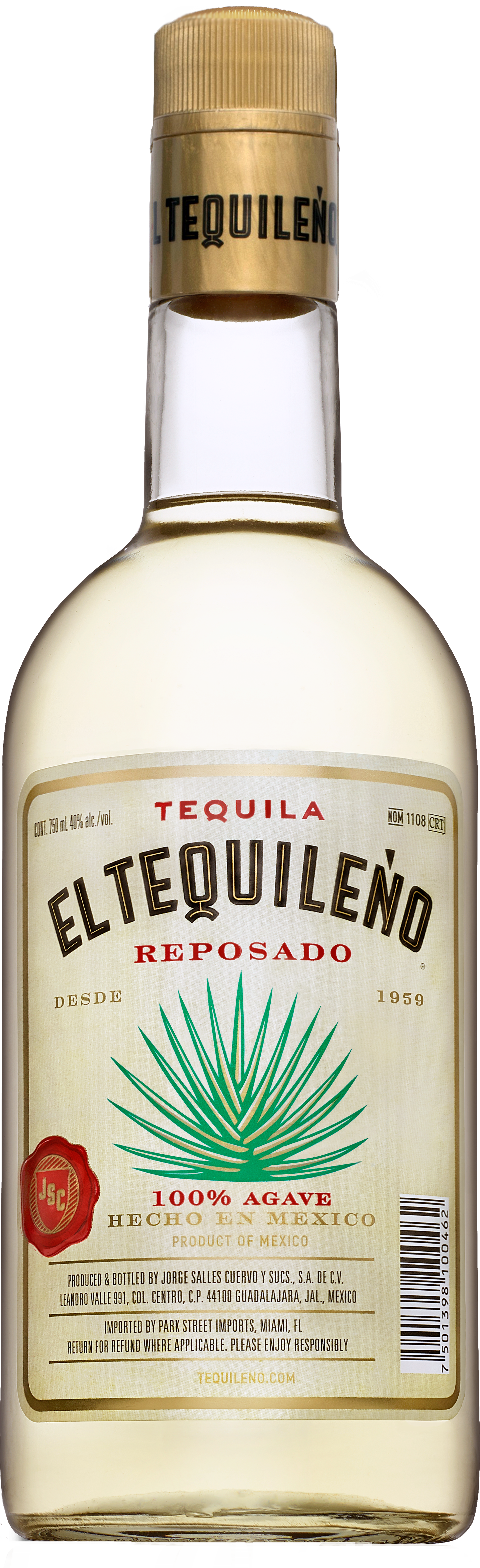 El Tequileno Reposado | El Tequileño