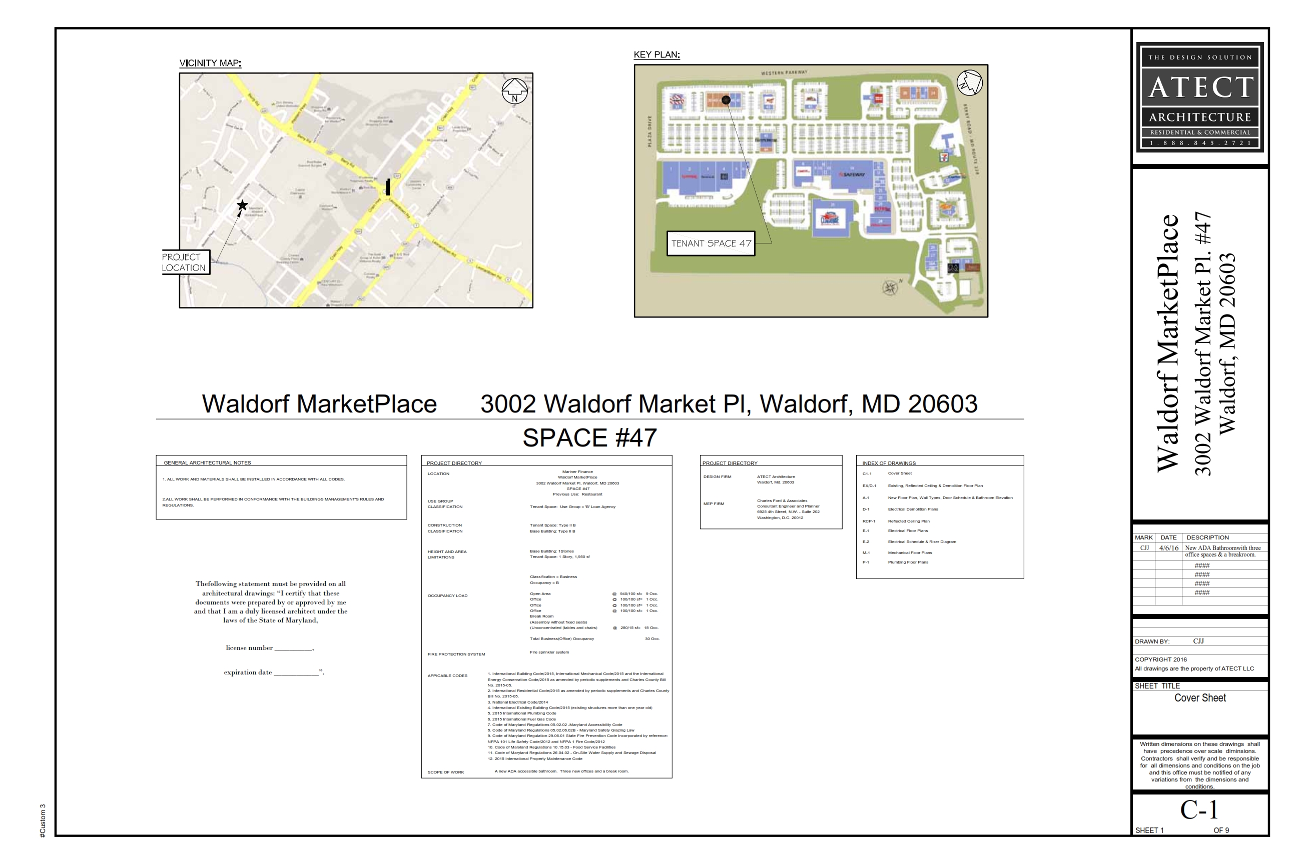Waldorf construction documents — image 4