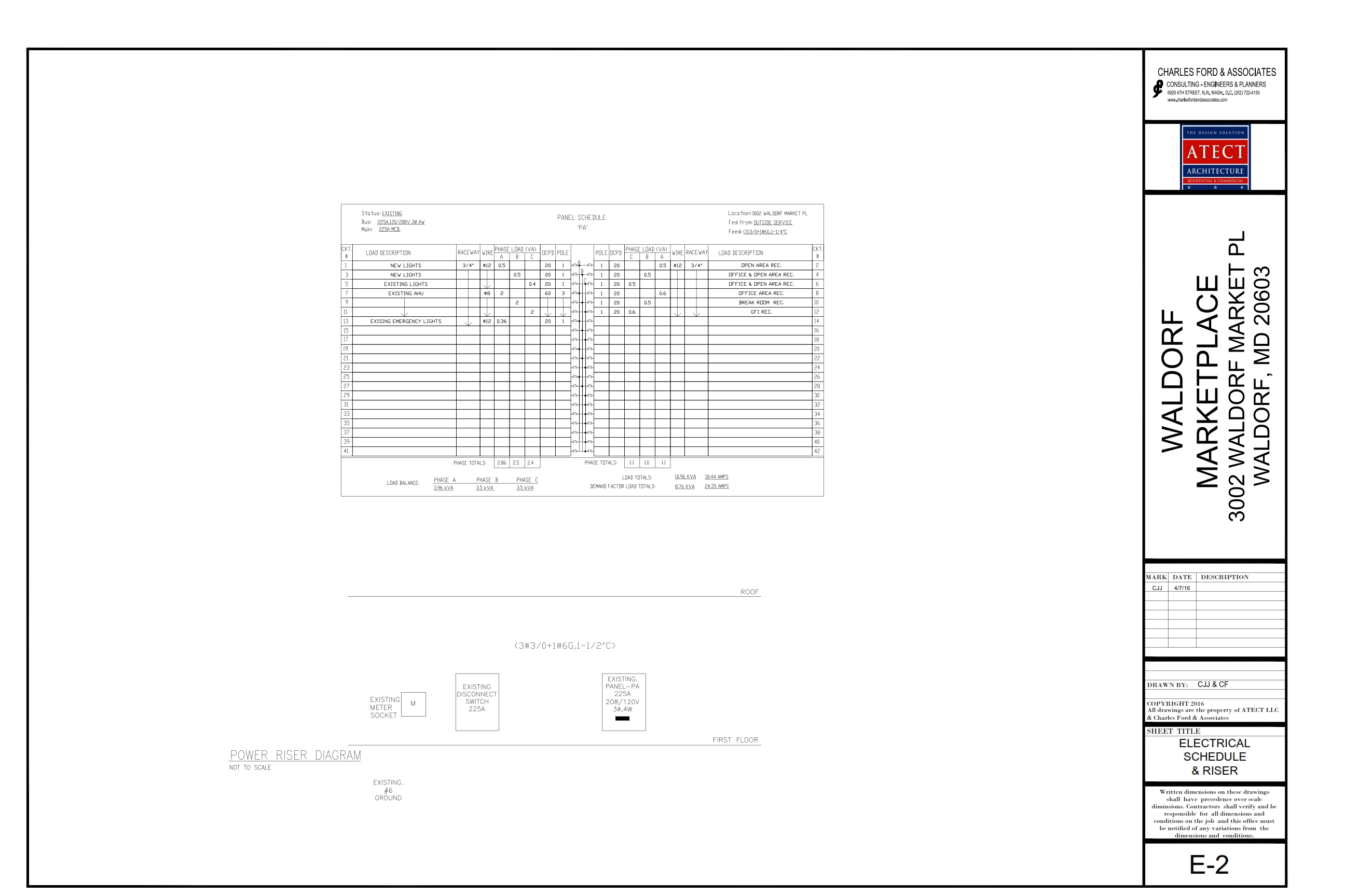 Waldorf construction documents — image 10