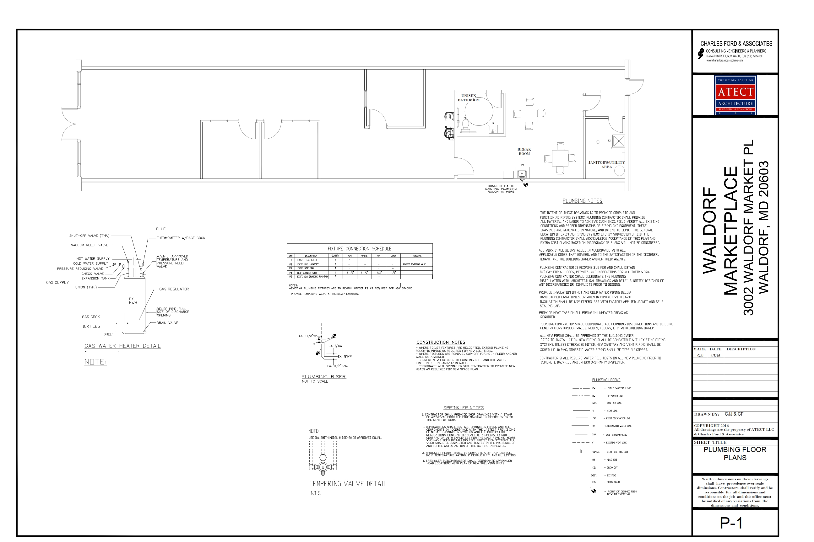 Waldorf construction documents — image 12