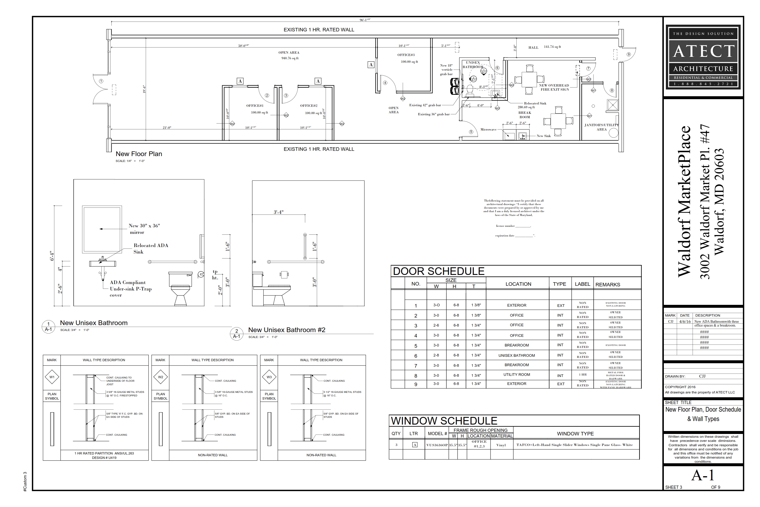 Waldorf construction documents — image 6