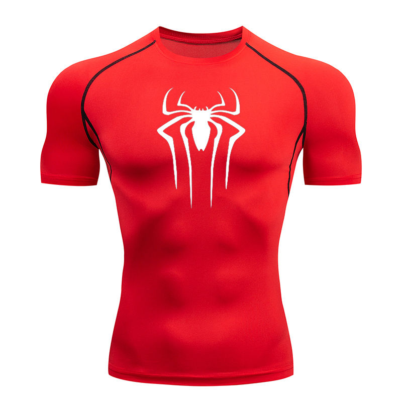 Thumbnail: 2024 Compression T Shirt Men Short Sleeve Sport Tees Fitness Running Sportsear M