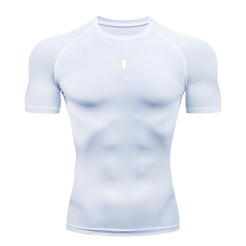 Thumbnail: 2024 Compression T Shirt Men Short Sleeve Sport Tees Fitness Running Sportsear M