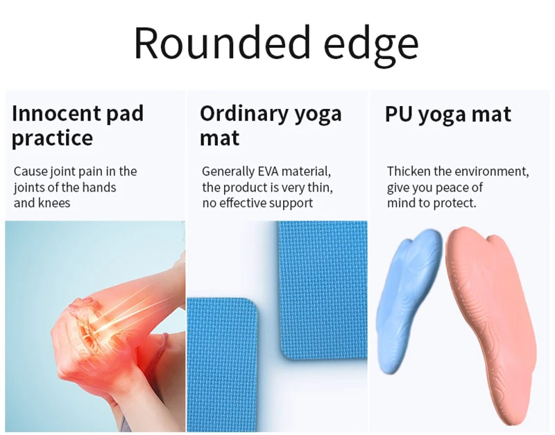 Thumbnail: Yoga Kneeling Mat Thickened Flat Support Mat Knee Pad Portable Elbow Pad Yoga Ma