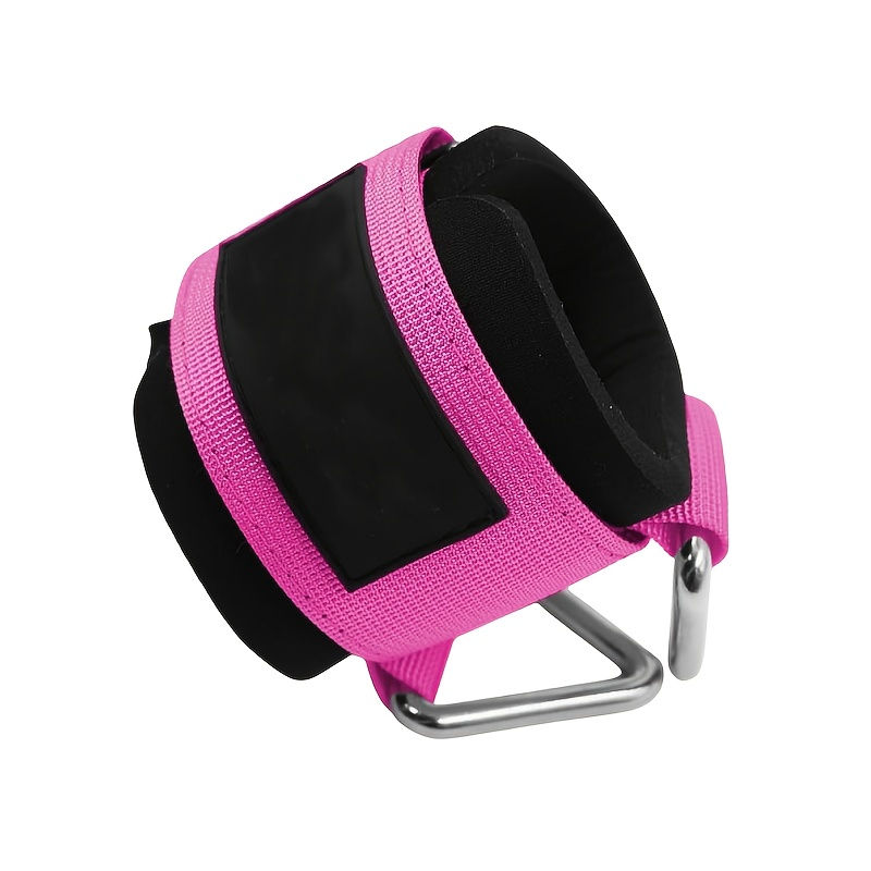Thumbnail: 1 Pc Wrist Cuffs for Cable Machine, Adjustable Neoprene Padding, One Size Fit Al