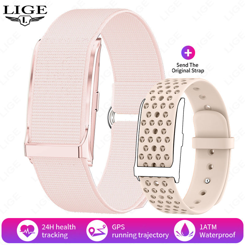 Thumbnail: New Sport Fitness Tracker Smart Bracelet Heart Rate Blood Pressure Monitor Pedom