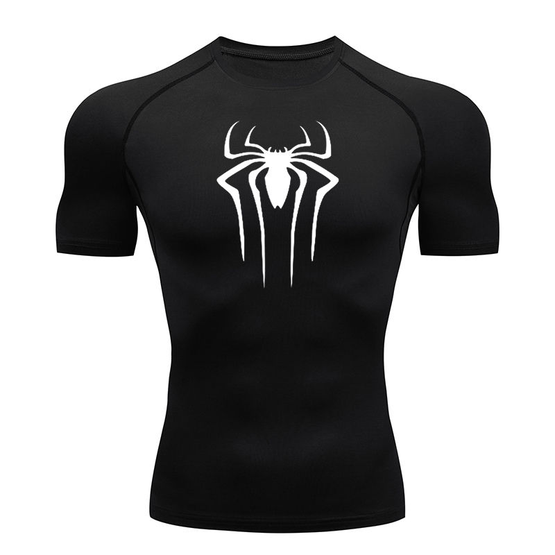 Thumbnail: 2024 Compression T Shirt Men Short Sleeve Sport Tees Fitness Running Sportsear M
