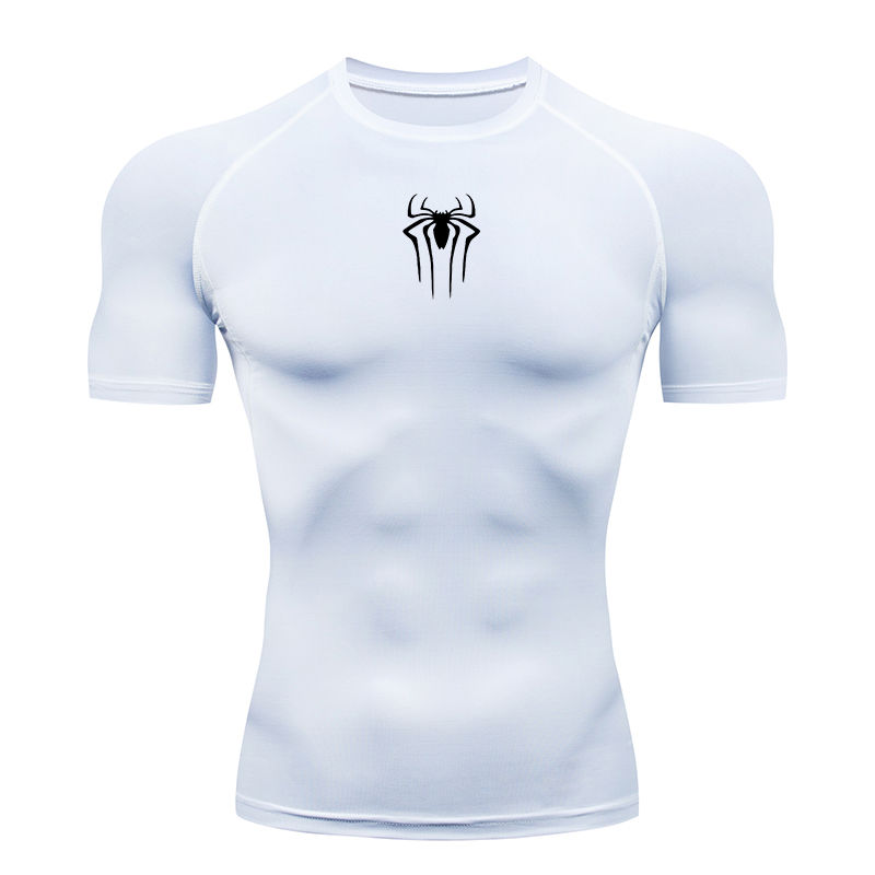 Thumbnail: 2024 Compression T Shirt Men Short Sleeve Sport Tees Fitness Running Sportsear M