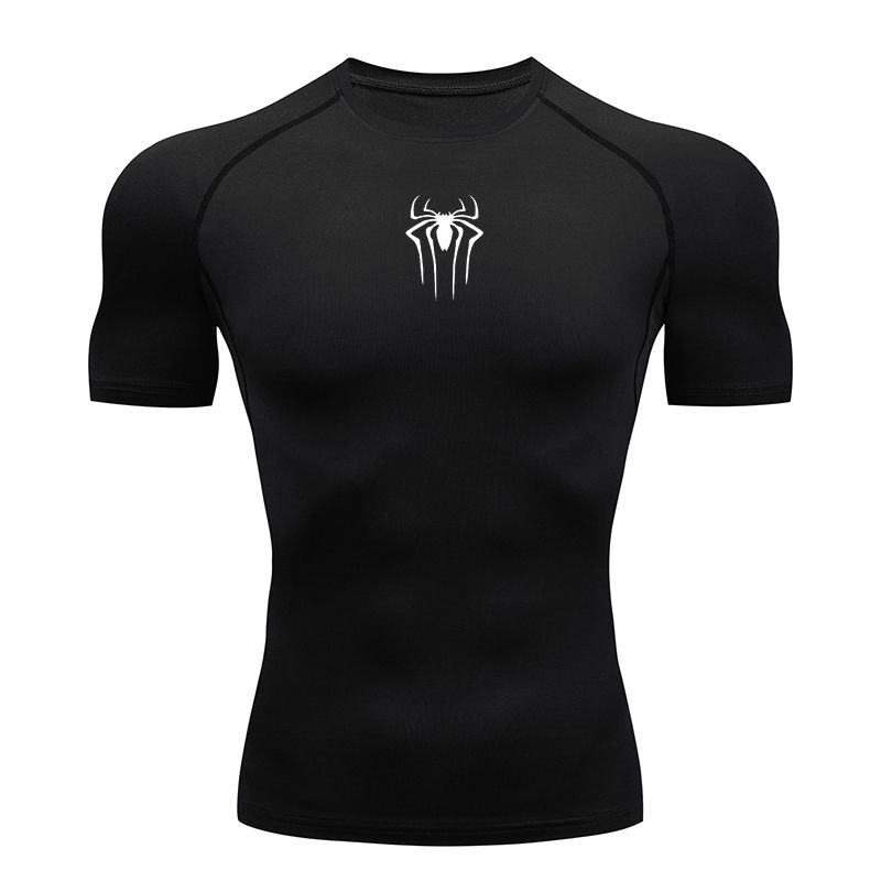 Thumbnail: 2024 Compression T Shirt Men Short Sleeve Sport Tees Fitness Running Sportsear M