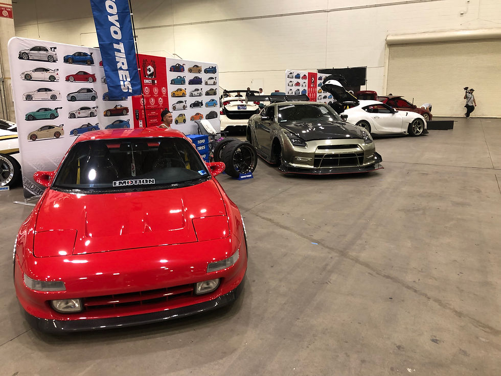 Team Emotion has an extremely tight presentation at car shows. Impressive builds!