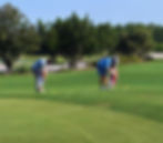 Tiny Tees Juniors Florida Junior Golf Coach Roger helping a toddlers and preschooler learn