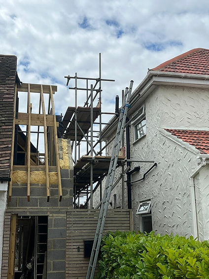 Scaffold Installation in Allhallows