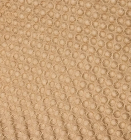 Thumbnail: Brown protective packaging with bubble texture