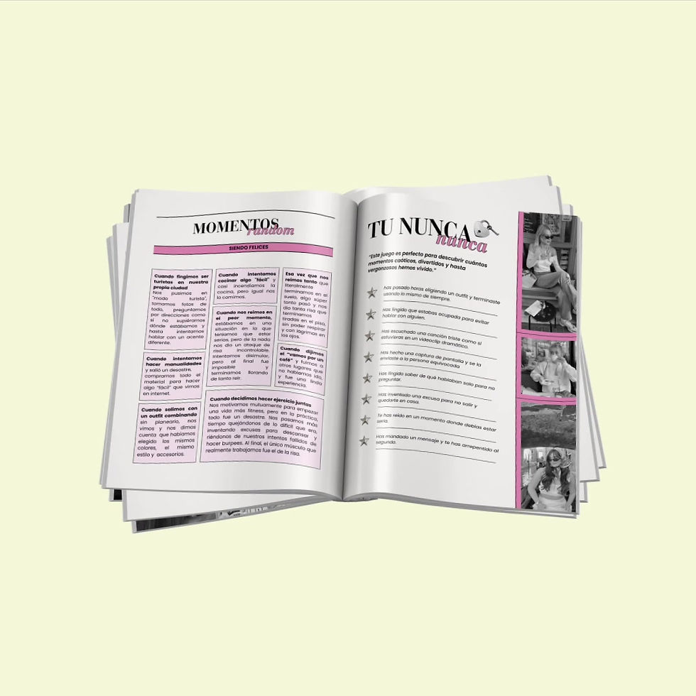 Miniatura: Revista de Amigas | Plantilla personalizable
