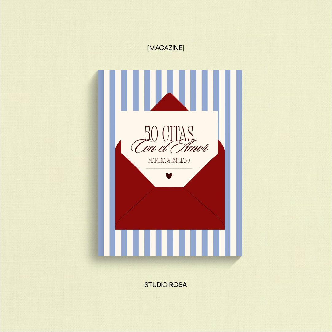 Álbum 50 Citas con el Amor | Plantilla editable