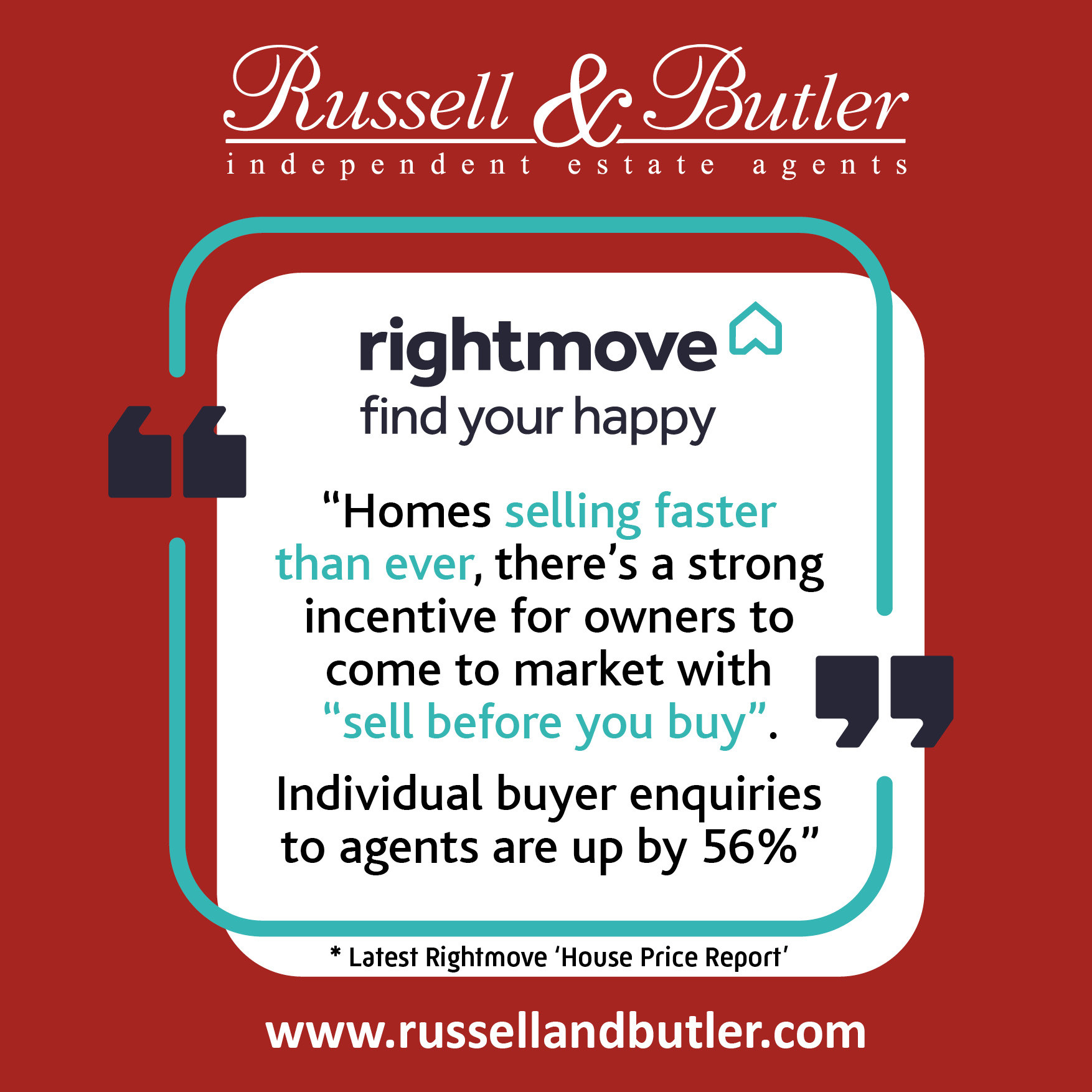 Time to Sell - BESPOKE Social Post and Window Card