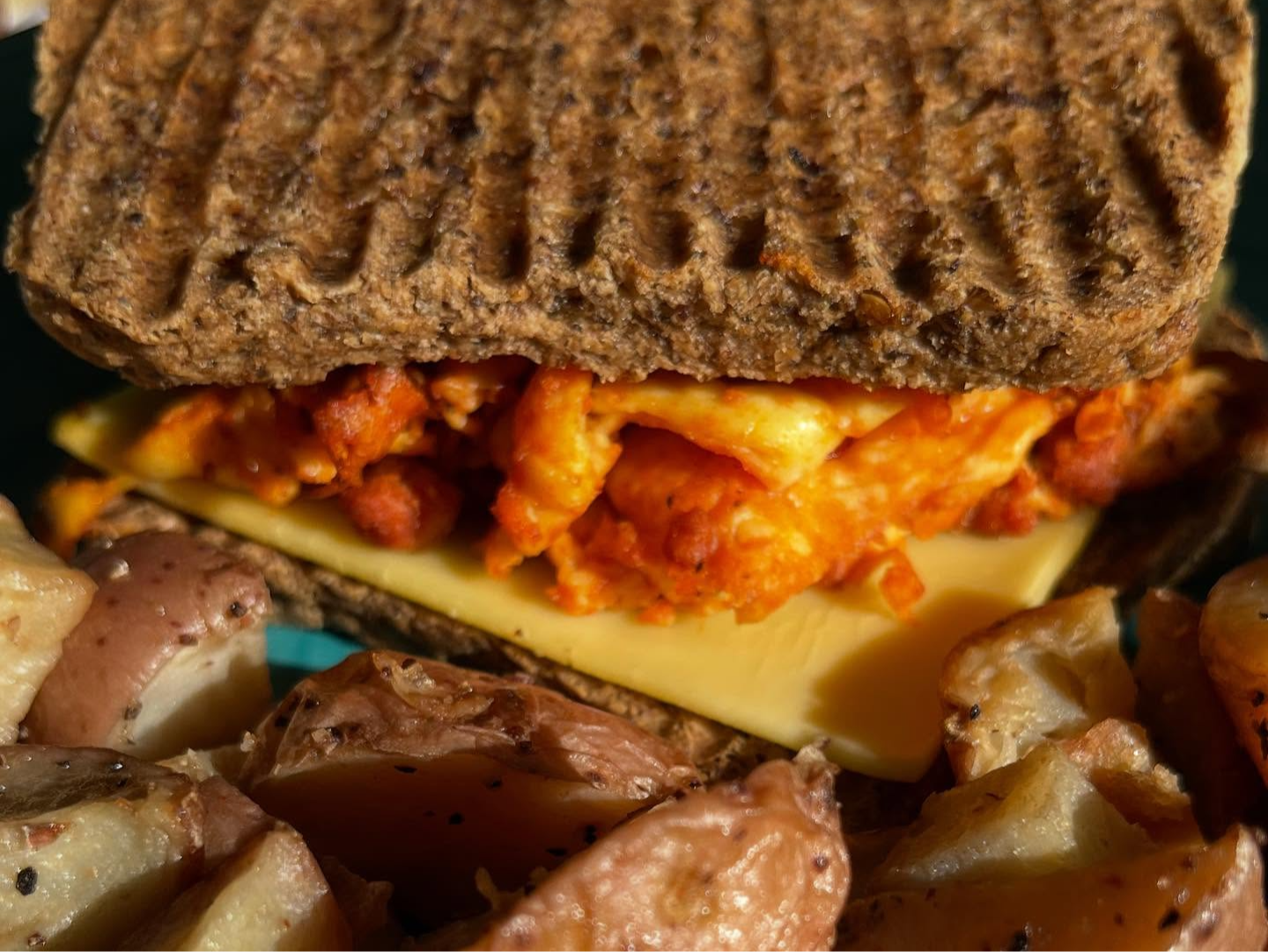 Arranged Food and Objects