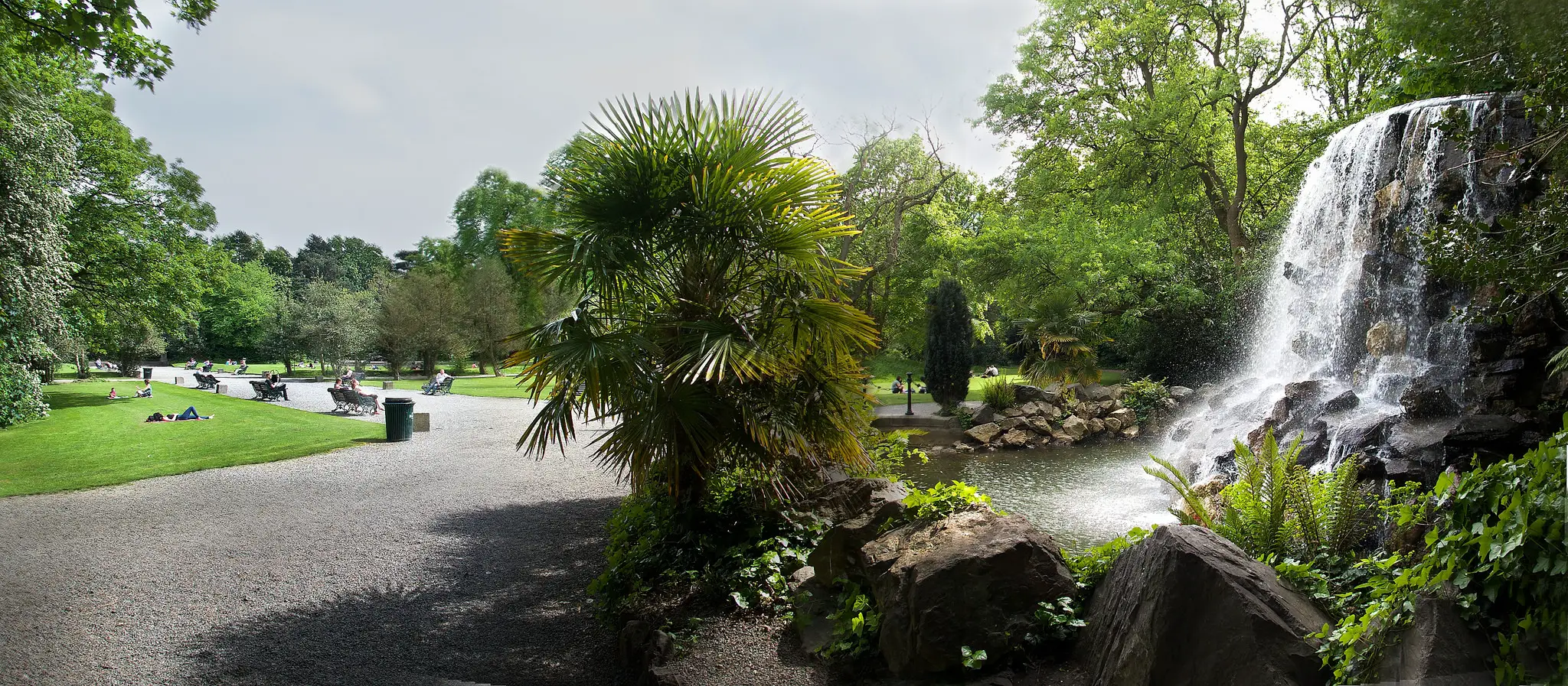 Iveagh Gardens in Dublin, Ireland