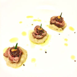 Slow Cooked Beef Short Ribs with Chestnut Puree