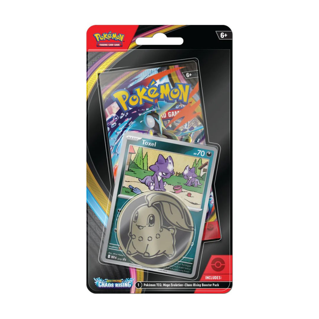 POKÉMON - MEGA EVOLUTION CHAOS RISING - CHECKLANE BLISTER