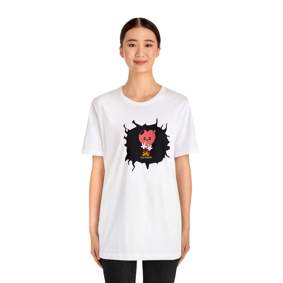 Thumbnail: My heart is warm! - Women’s Short Sleeve Tee 