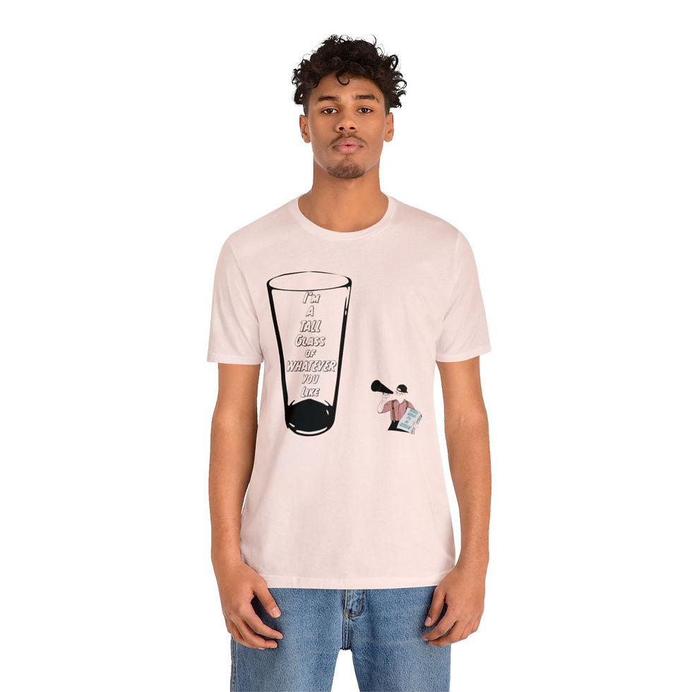 Thumbnail: Tall Glass of Dasani-Mens Jersey Short Sleeve Tee