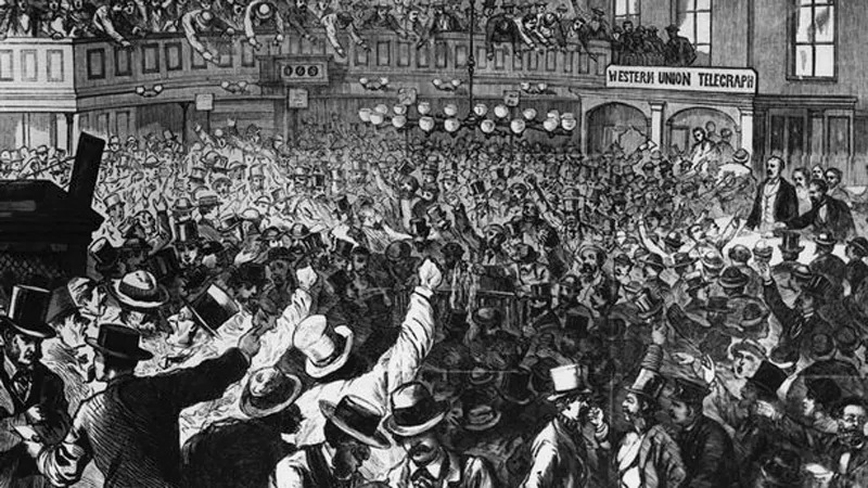 Обвал рынка золота 1869 г.