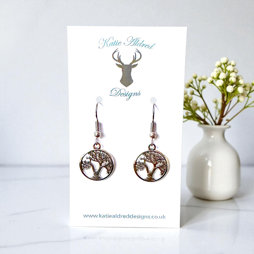 Charm Earrings - Tree of Life