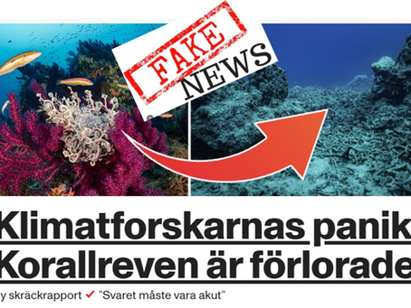 Ännu ett skräckexempel på desinformation!