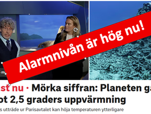 Det finns INGENTING i klimatet nu som bevisar detta påstående- ingen sann vetenskap heller!