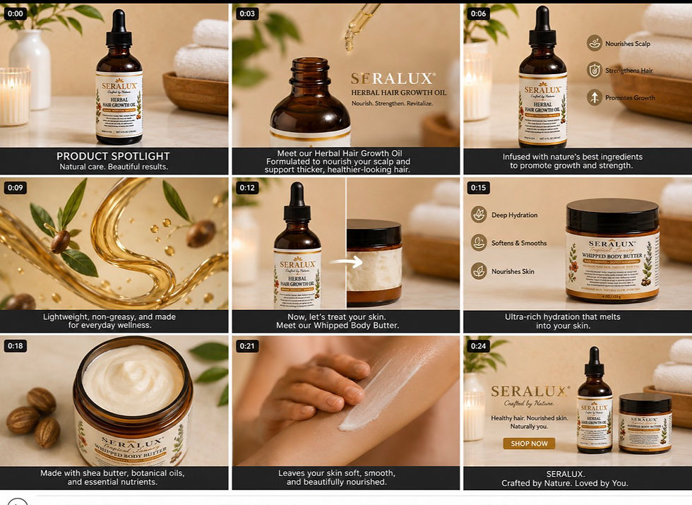 Thumbnail: Herbal Hair Growth Oil 4 oz