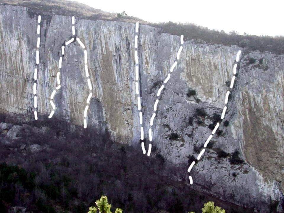 Vie del papà sulla parete Catullo Detass