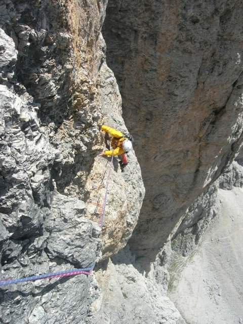Via del calice torre innerkopfler - Sass