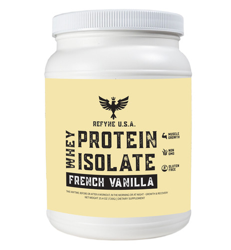 Whey Protein Isolate - French Vanilla | Refyne USA