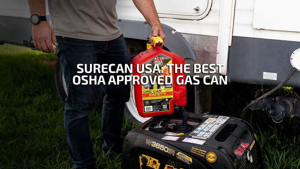 SureCan USA The Best OSHA Approved Gas Can