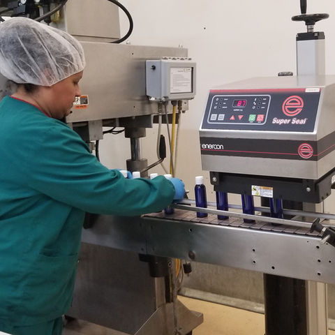 Nutrition Supplement Manufacturing assembly line worker