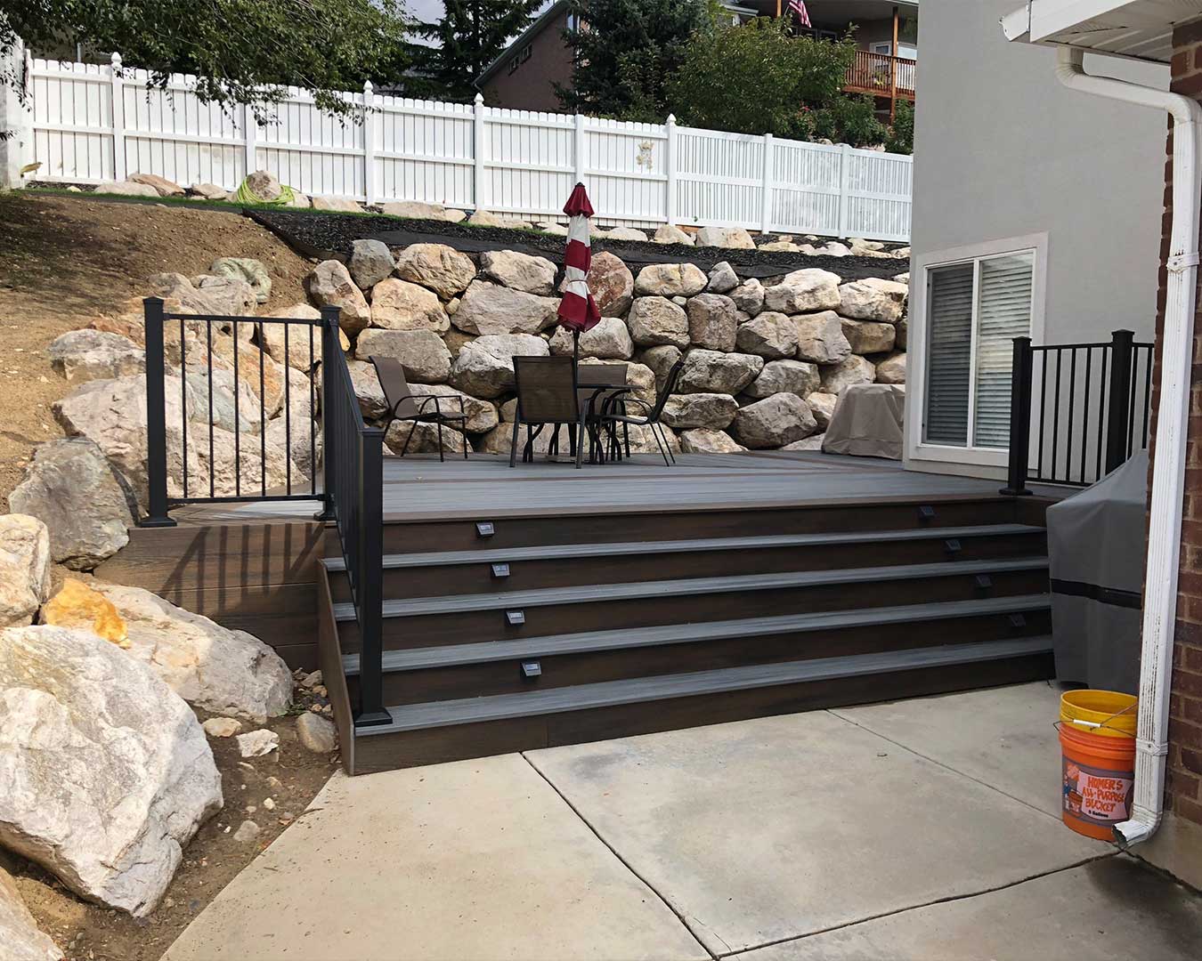 newly installed deck - GoliathTech Utah